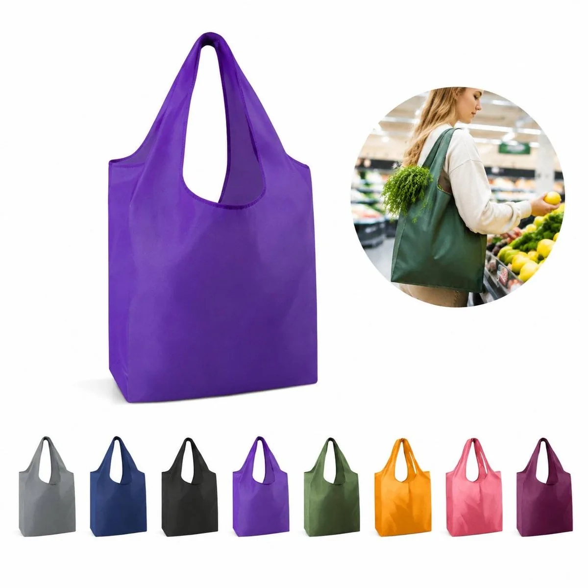 Reusable Foldable Eco Shopping Bags 2