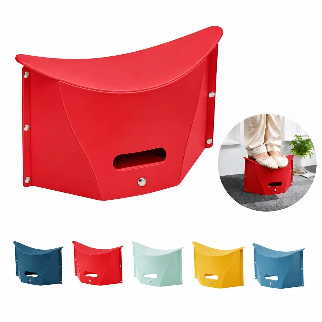 Portable Folding Camping Seat with Storage Basket 2