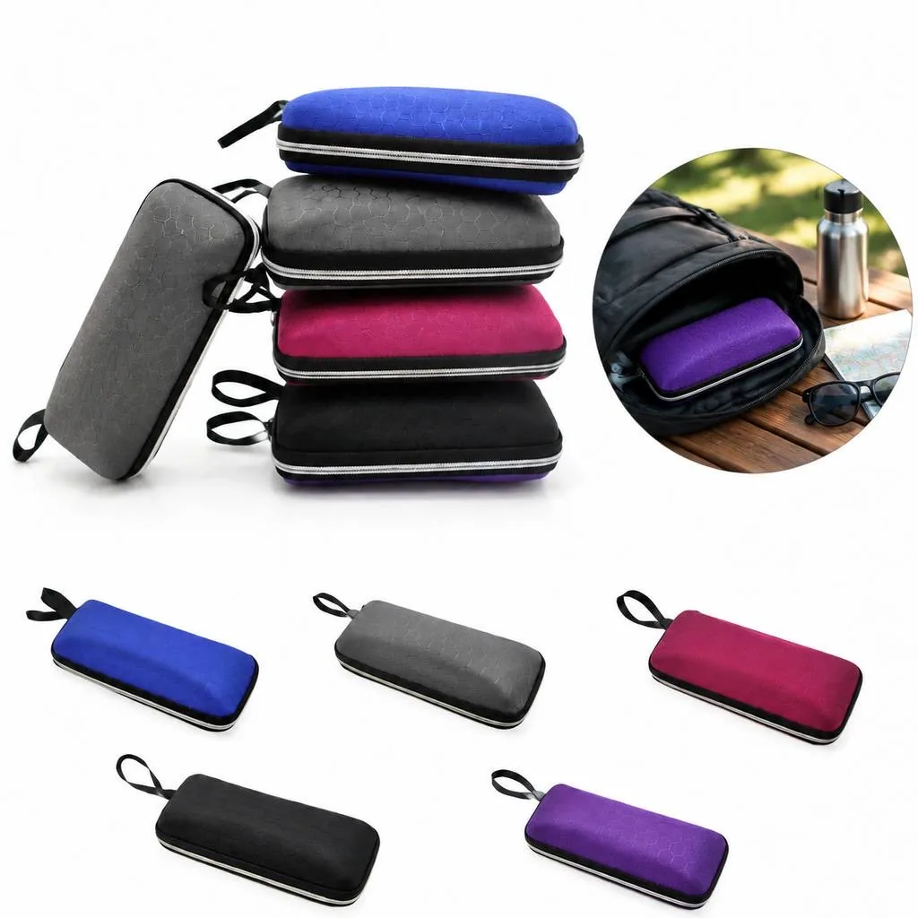 Honeycomb EVA Zipper Eyewear Case 2