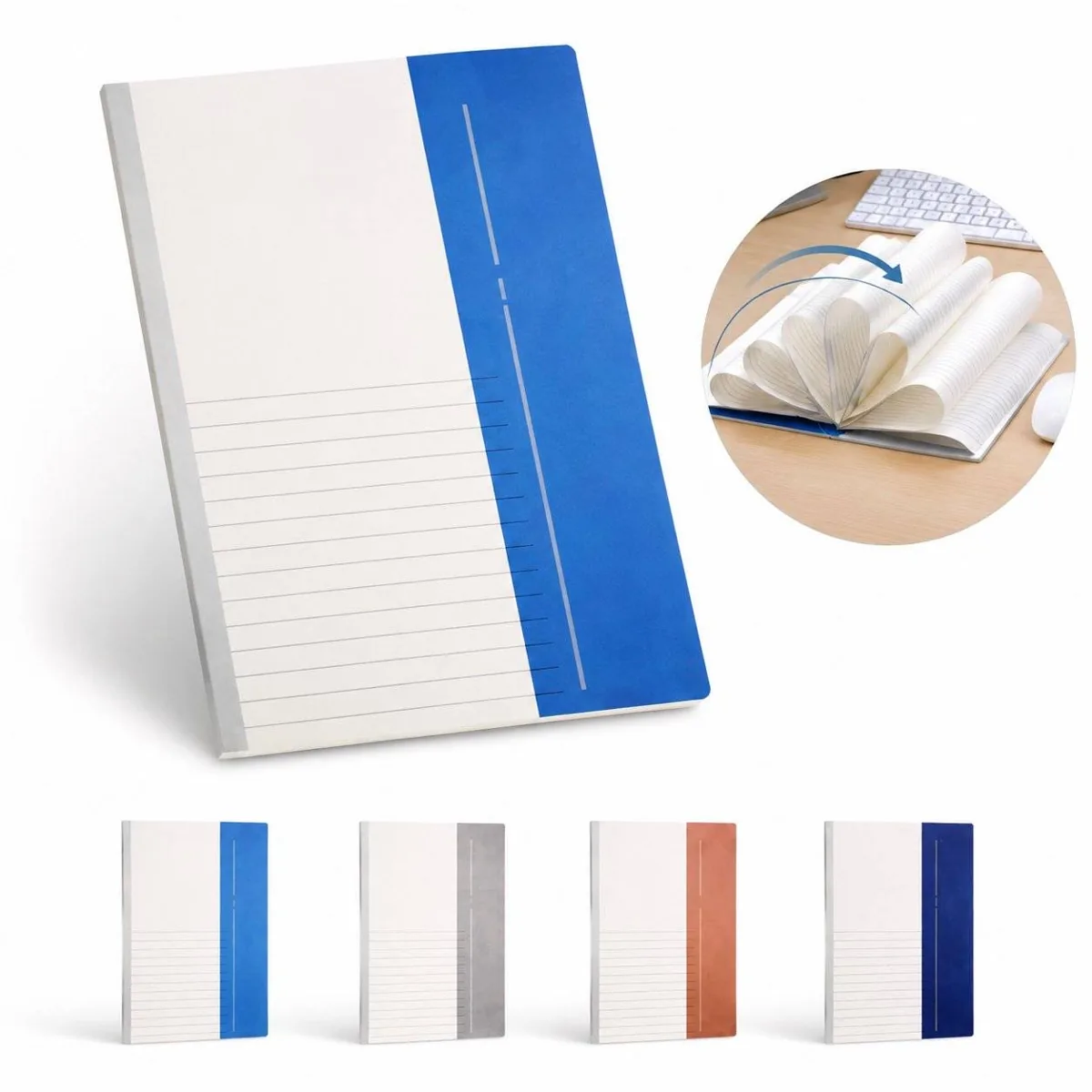 Compact Lined Writing Notebook for Daily Notes and 2