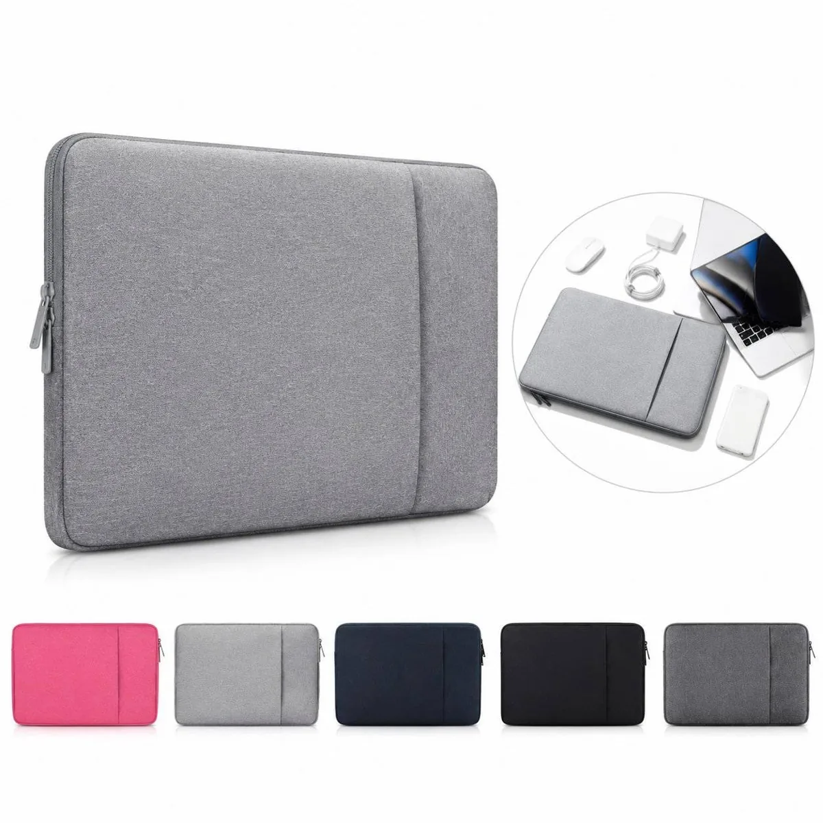 Durable Protective Laptop Sleeve with Secure Zipper 2