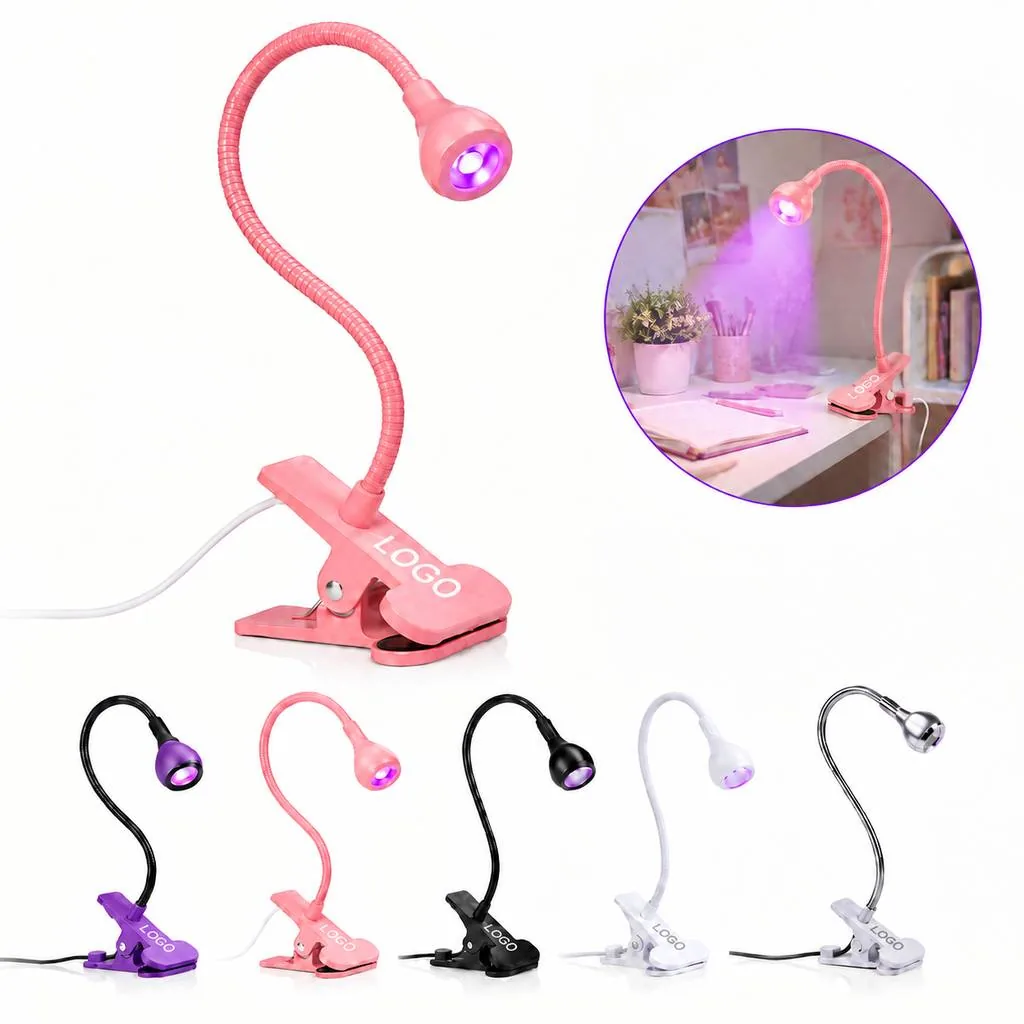 Adjustable Gooseneck UV Curing Nail Lamp with Timer