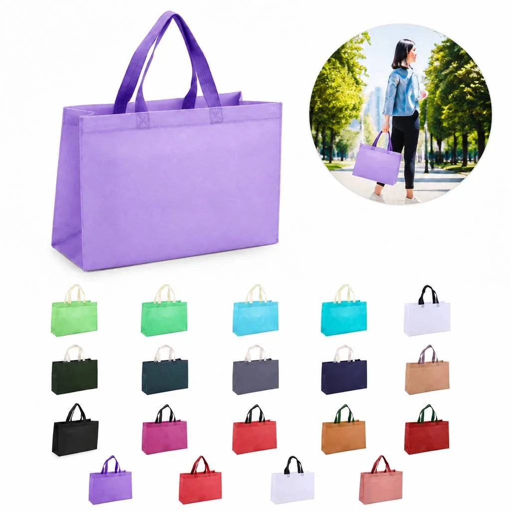 Reusable Spun-Bond Polypropylene Shopping Tote Bag 2
