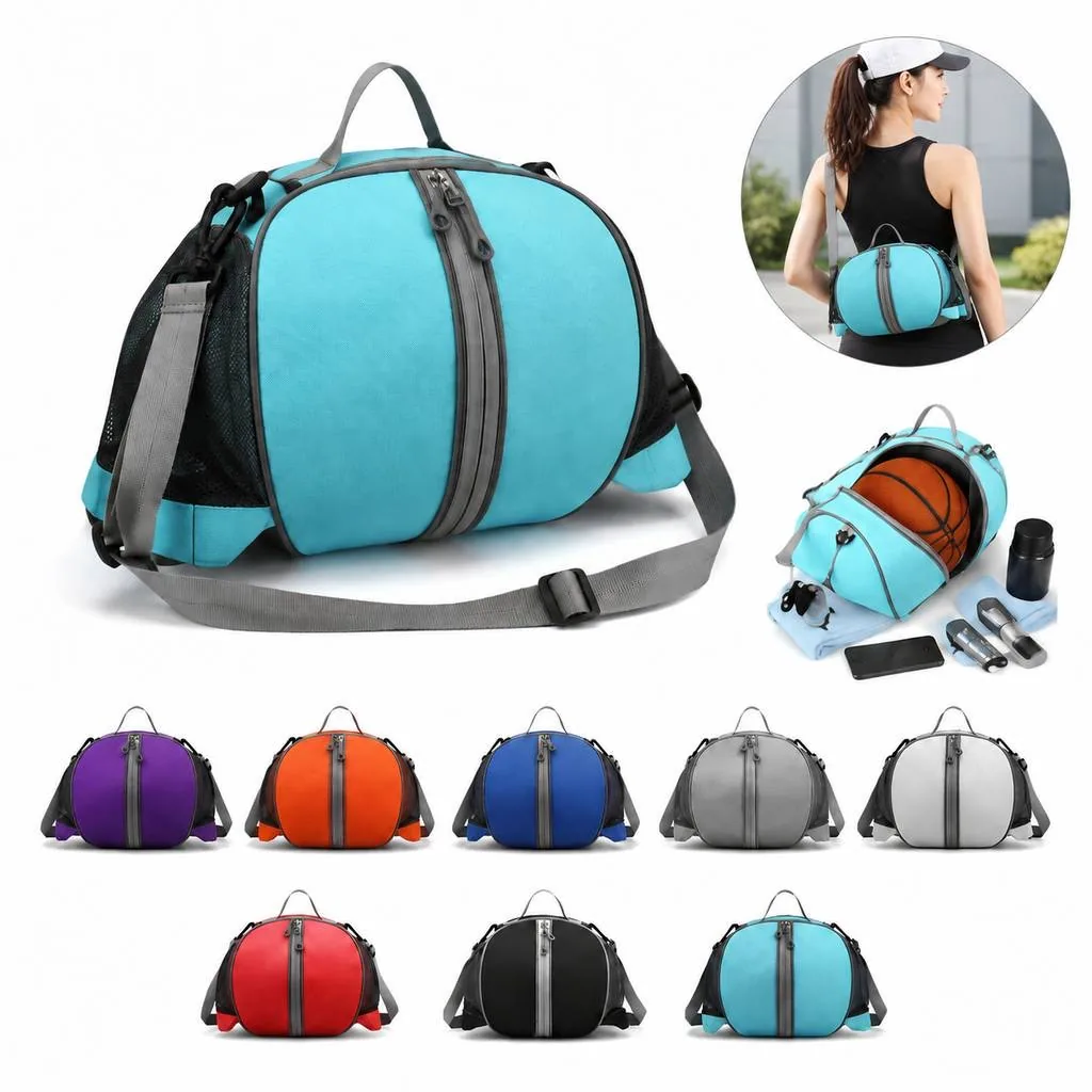 Water-Resistant Oxford Shoulder Bag for Workouts 2