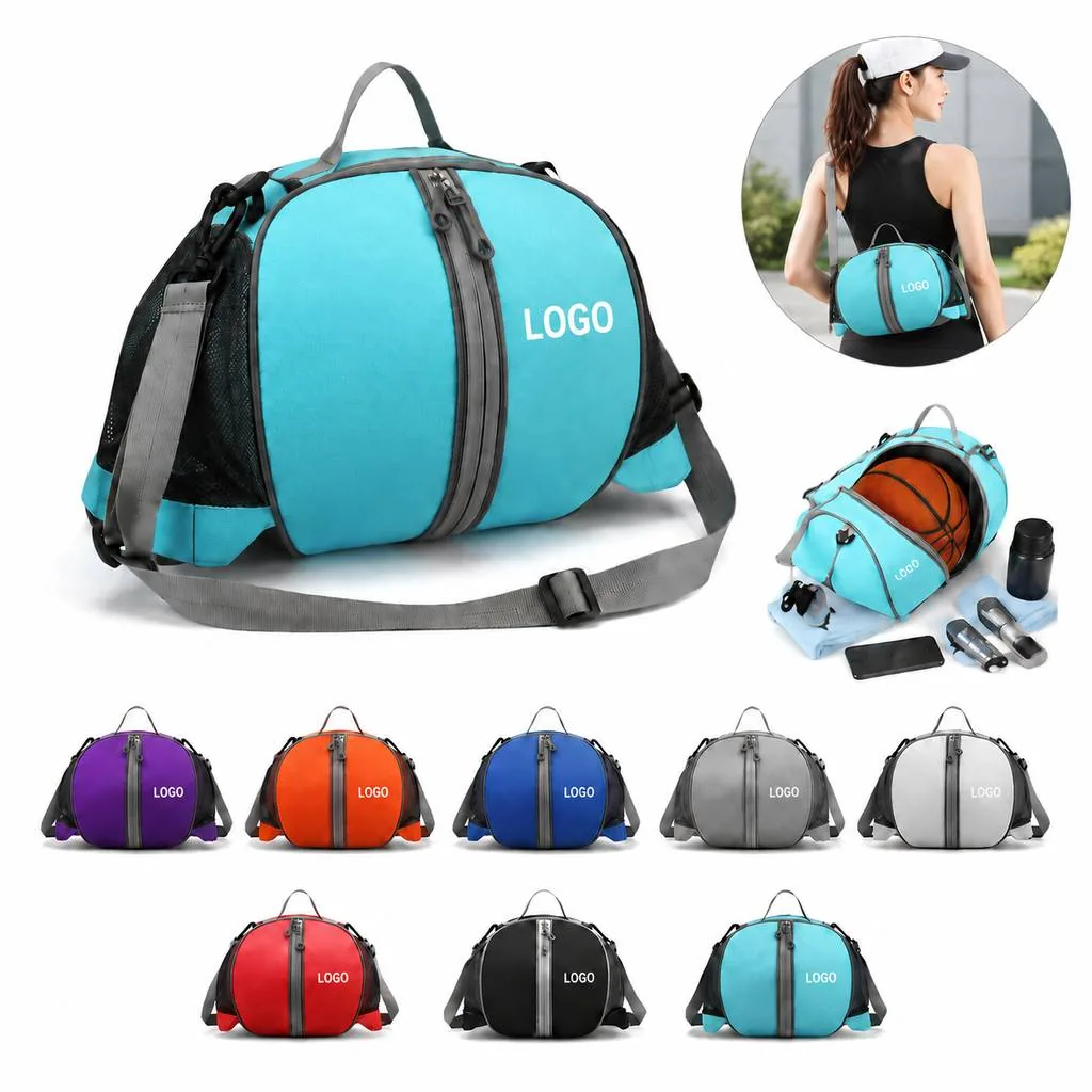 Water-Resistant Oxford Shoulder Bag for Workouts