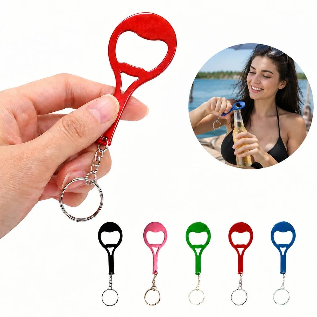 Metal Tennis Racket Shaped Bottle Opener 2