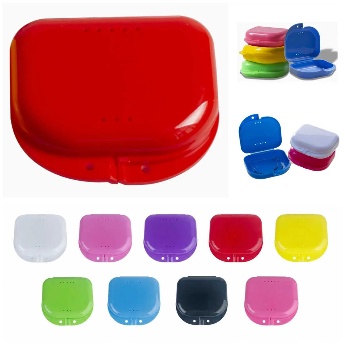Vented Dental Retainer Case with Snap-Lock 2