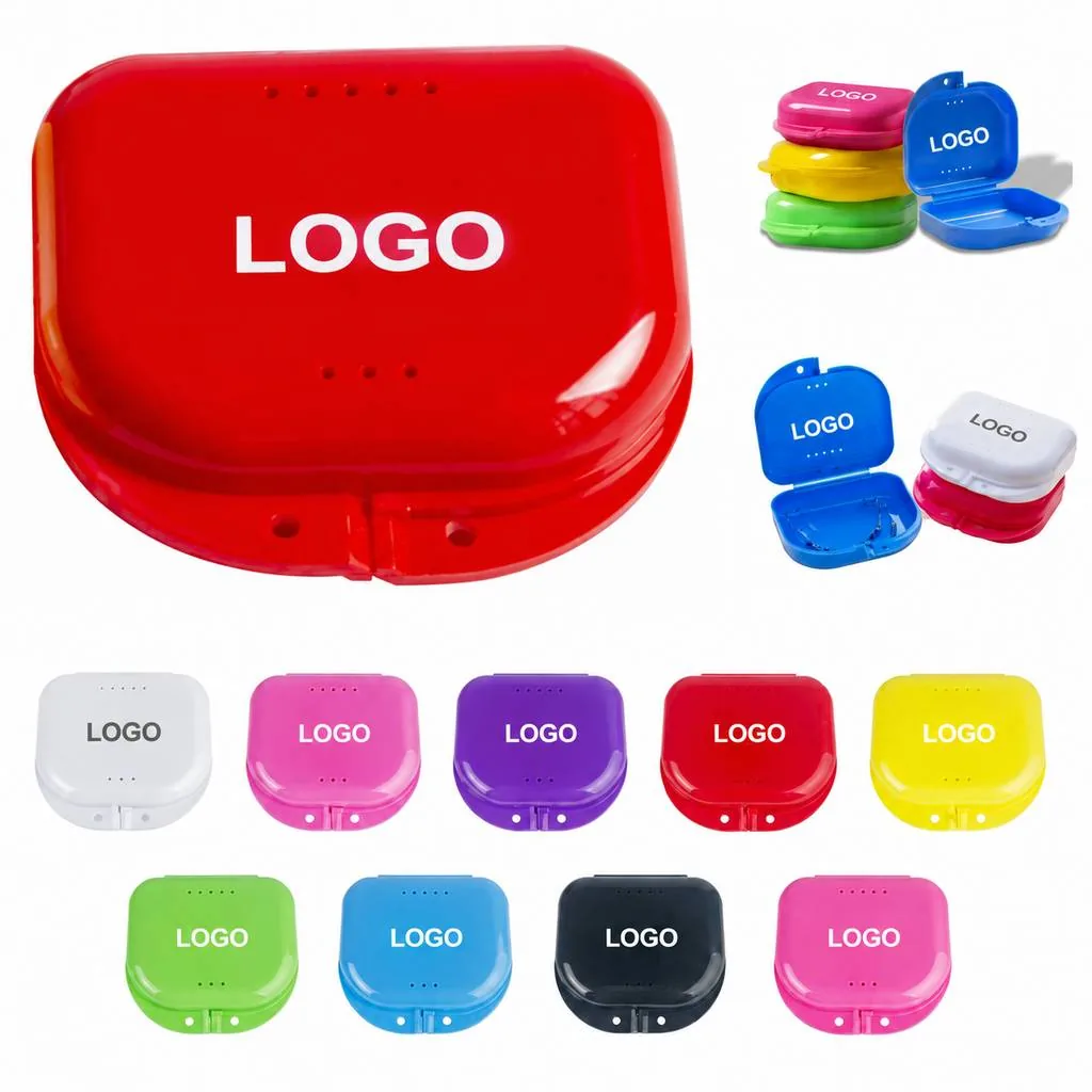 Vented Dental Retainer Case with Snap-Lock