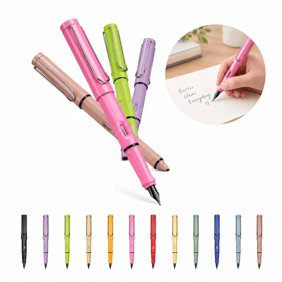 0.5mm Refillable Metal Mechanical Pencil 2