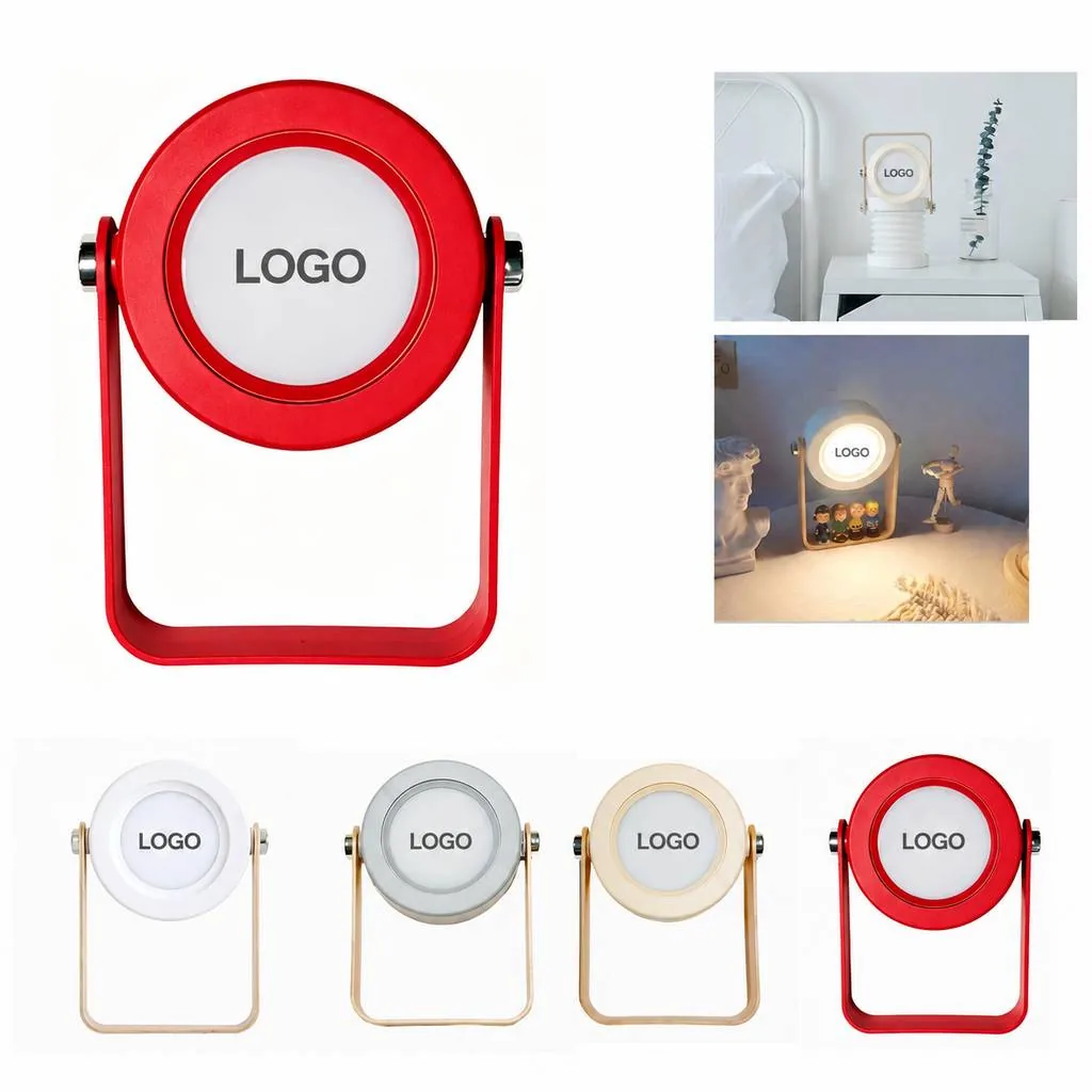 Adjustable LED Night Lamp with Timer and Touch Control