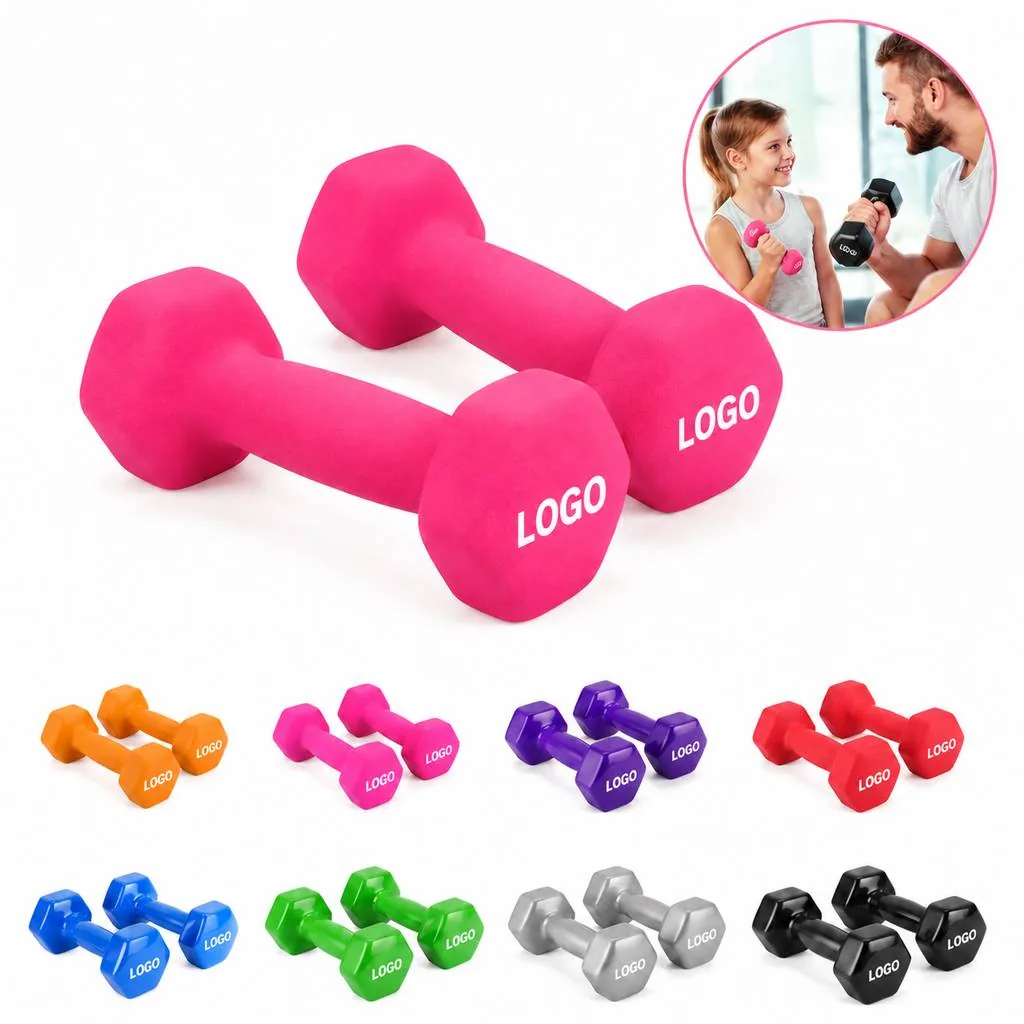 Anti-Roll Hexagonal Dumbbells for Home Strength Training