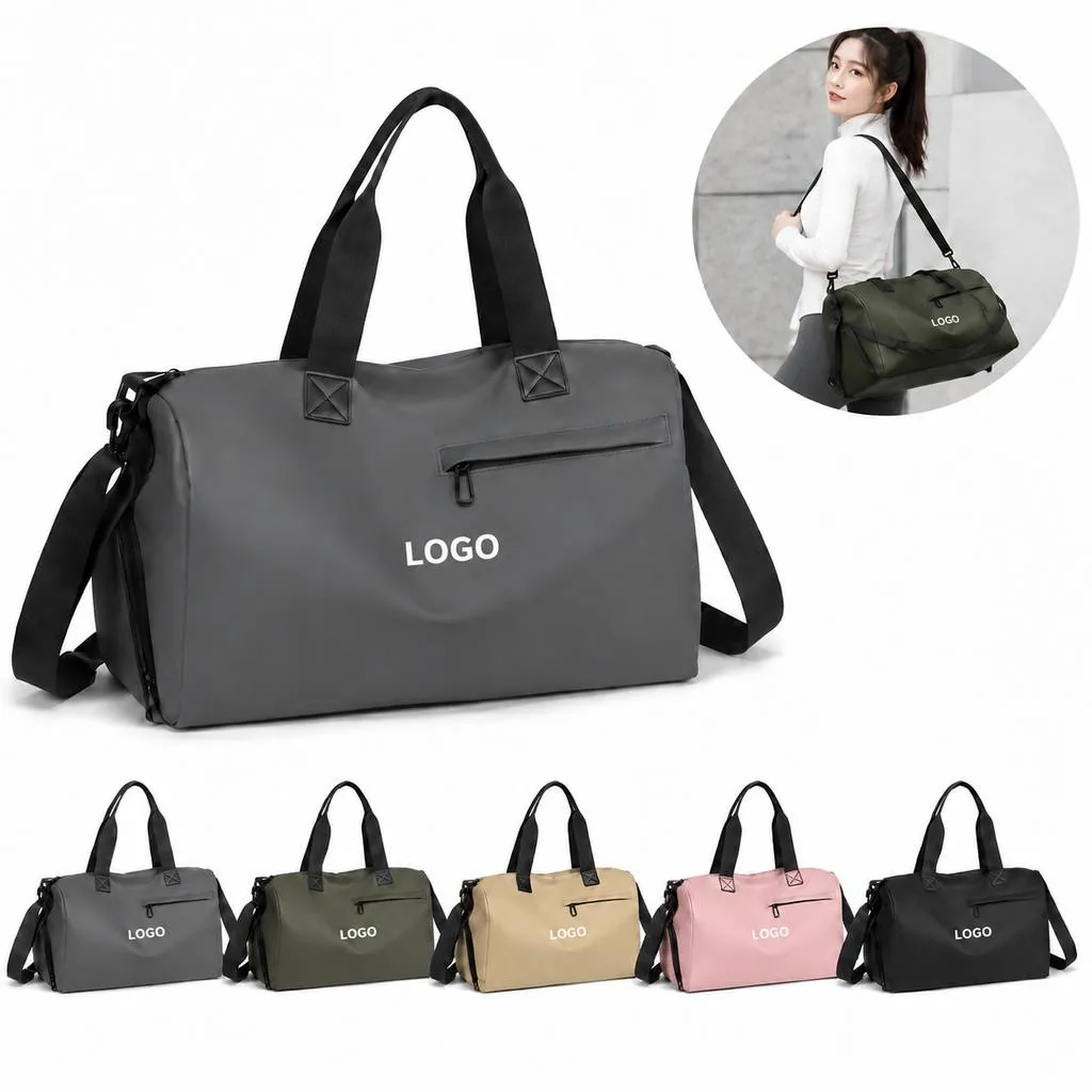 Water-Resistant Nylon Travel Backpack Fits 15-Inch Laptop