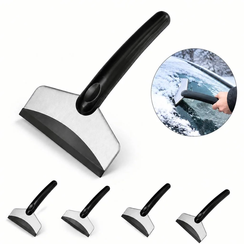 Stainless Steel Auto Snow Scraper for Car Windows 2