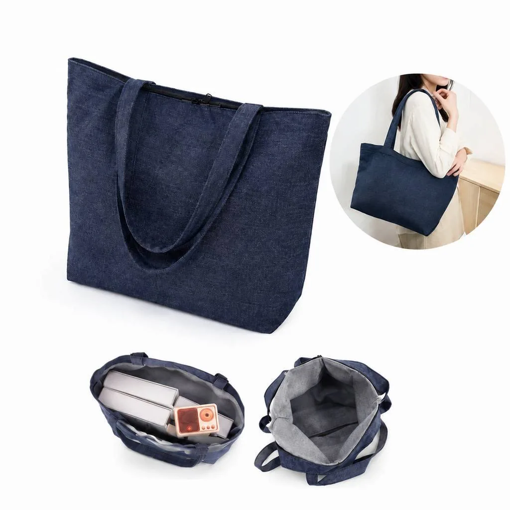 Customizable Canvas Tote Bag for Daily Use and Promotions 2
