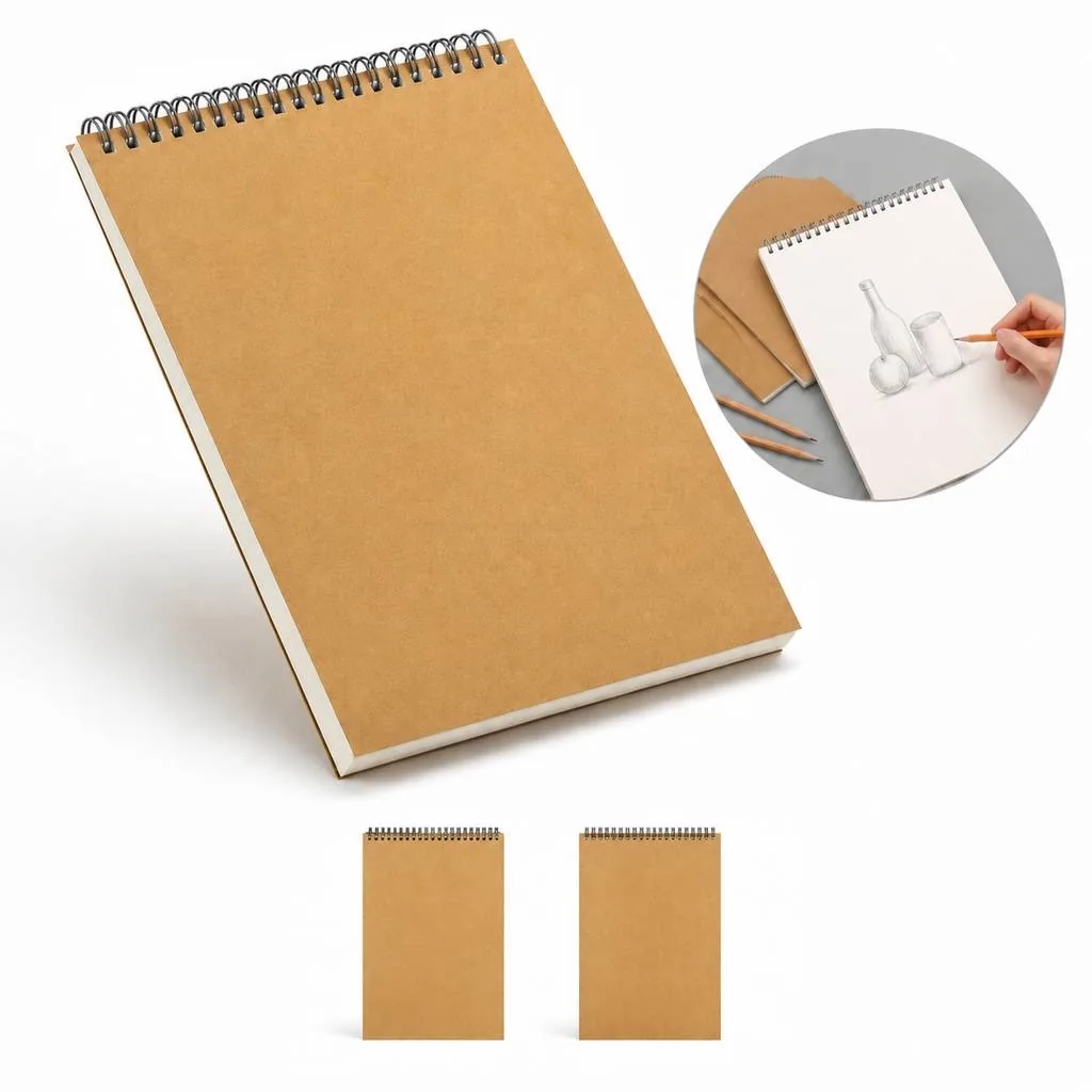 Spiral Bound Sketchbook with Smooth Paper for Drawing 2