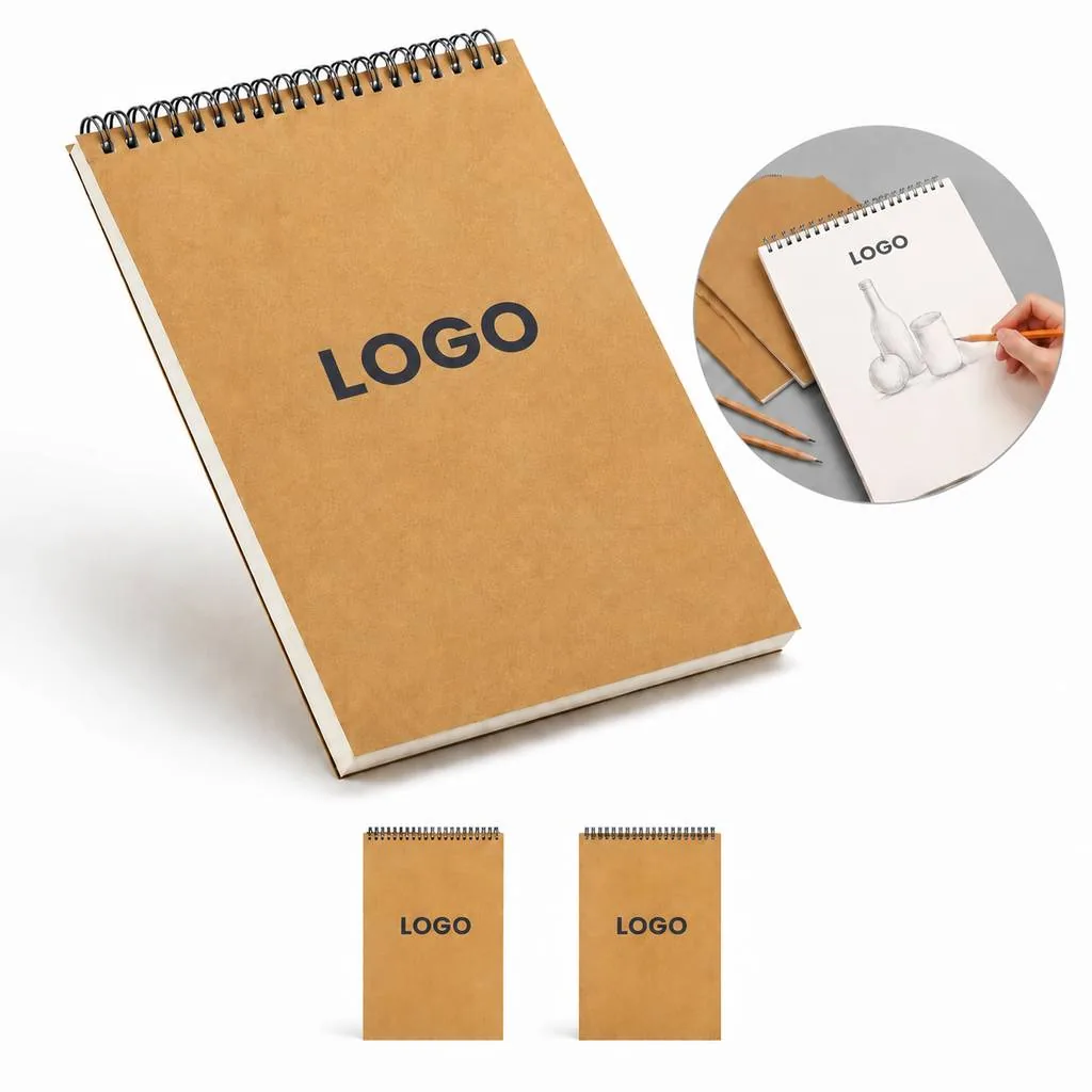 Spiral Bound Sketchbook with Smooth Paper for Drawing