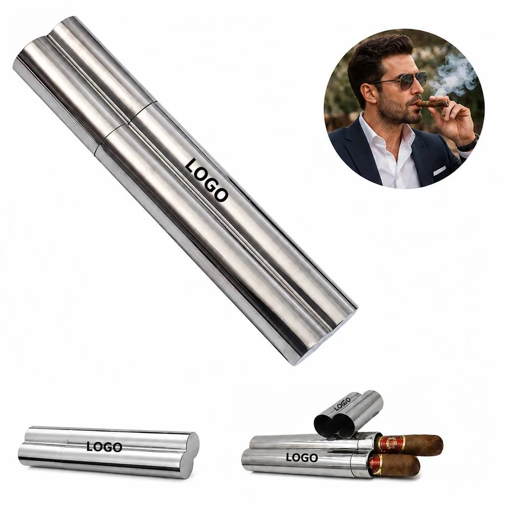 Portable Stainless Steel Cigar Protective Tube | OHY2250-101