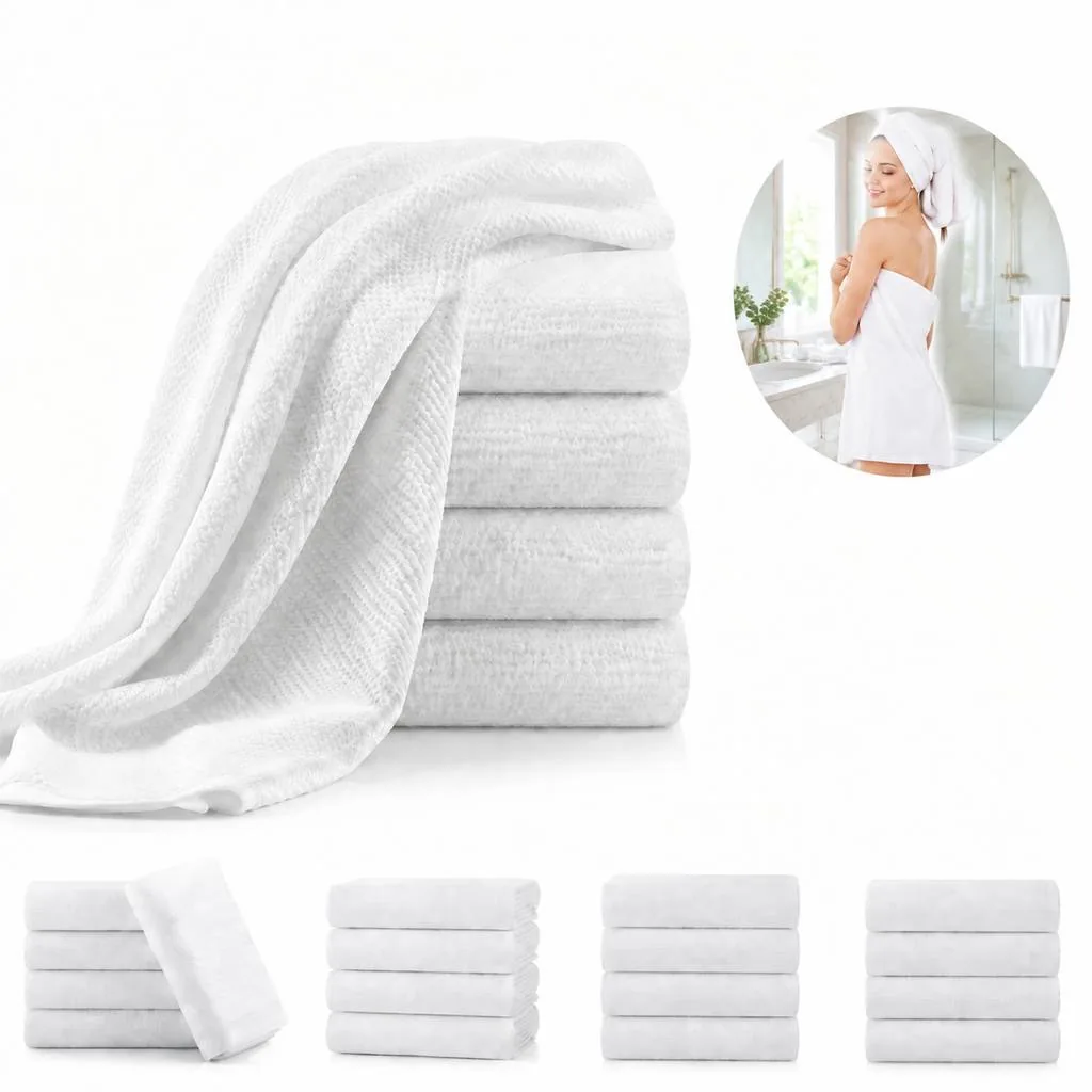 Oversized Single-Use Cotton Bath Towel for Travel and Gym 2