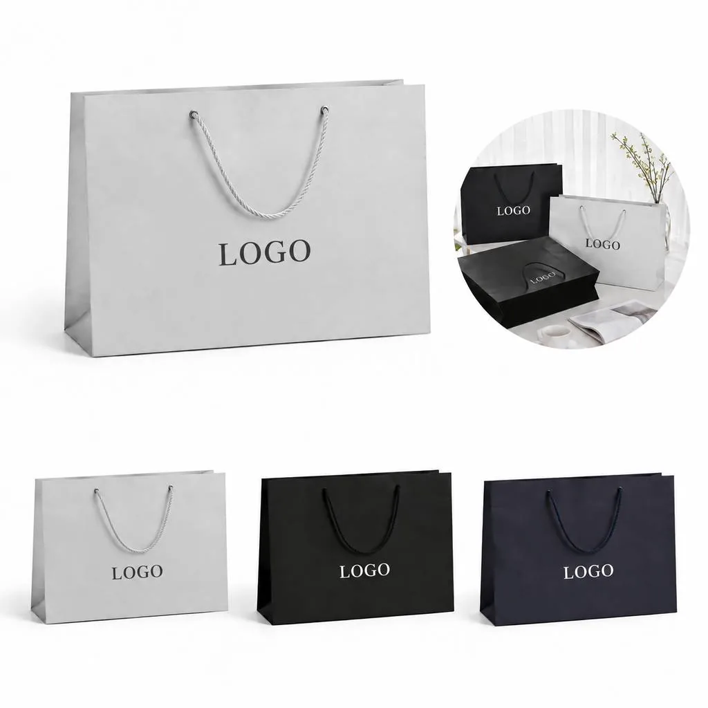 Reusable Matte Shopping Tote with Reinforced Base