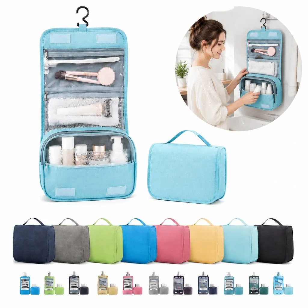 Water-Resistant Travel Toiletry Organizer 2