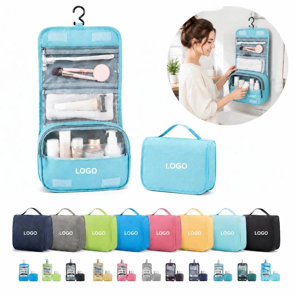 Water-Resistant Travel Toiletry Organizer