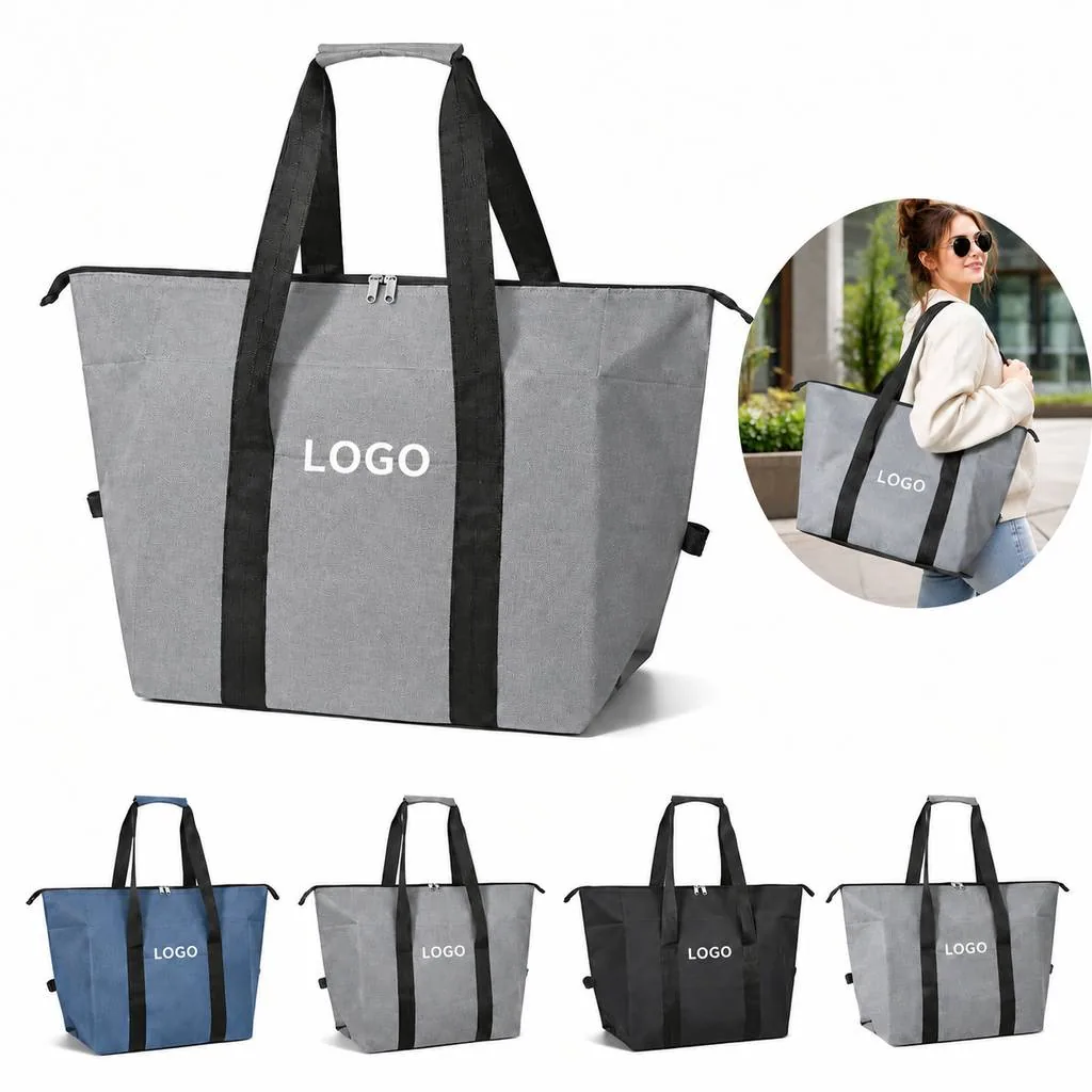 Compact Thermal Insulated Lunch Bag for Meals and Snacks