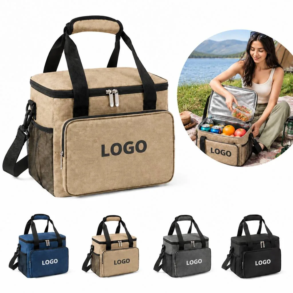 Large Thermal Insulated Picnic Bag for Outdoor Meals