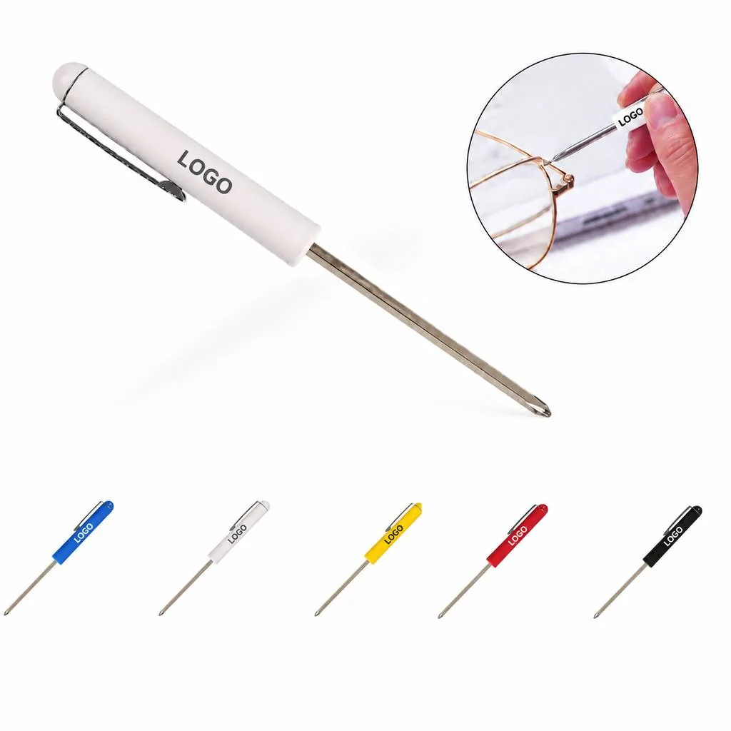 Versatile Compact Plastic Screwdriver for Home Repair