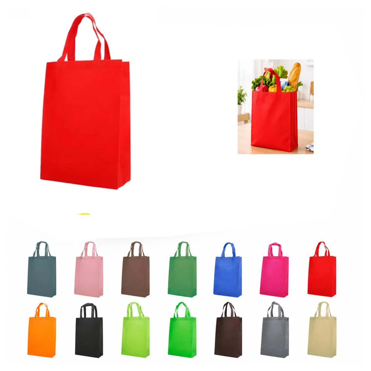 Heavy-Duty Reusable Non-Woven Shopping Bag 2