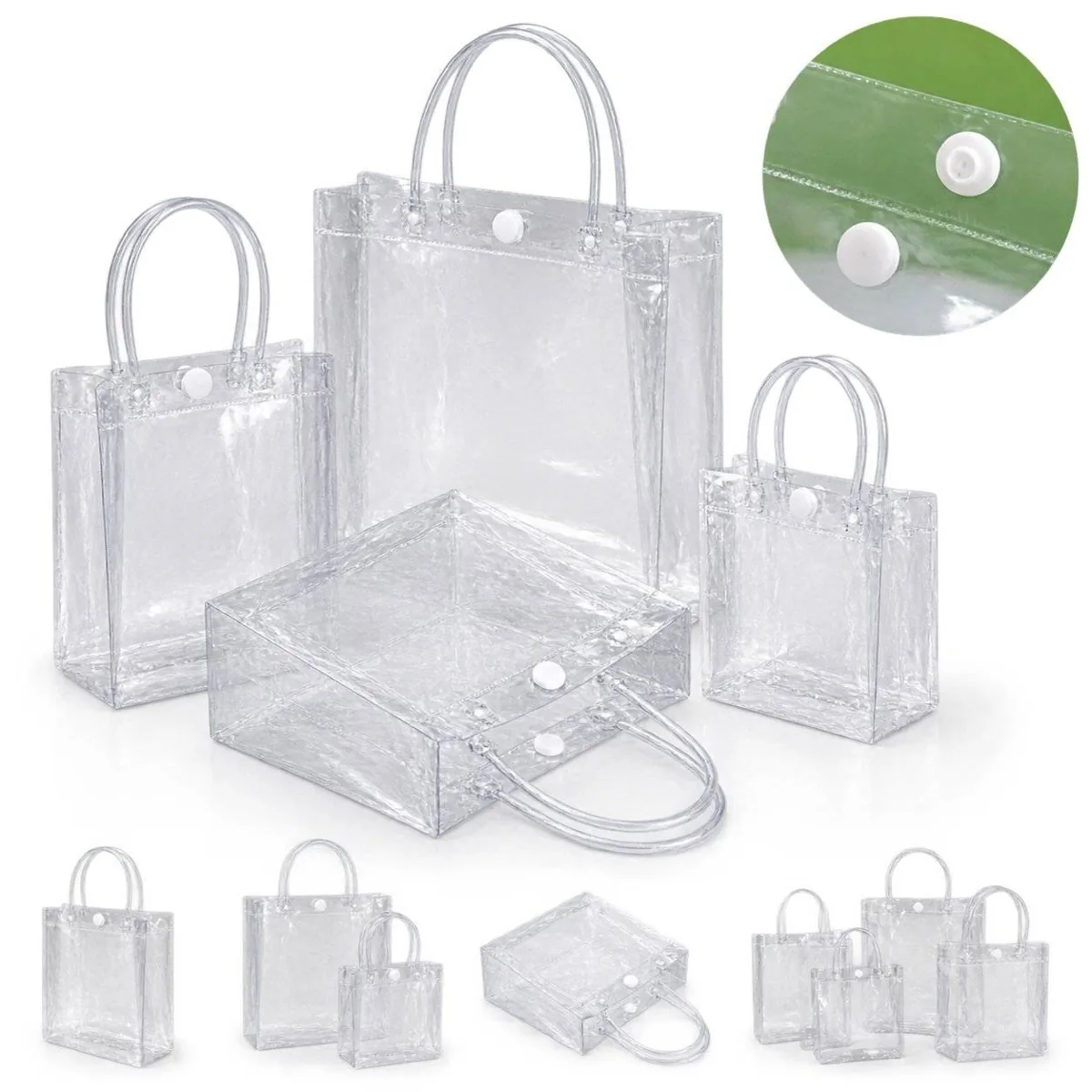 Clear PVC Handbag Storage Packaging 2