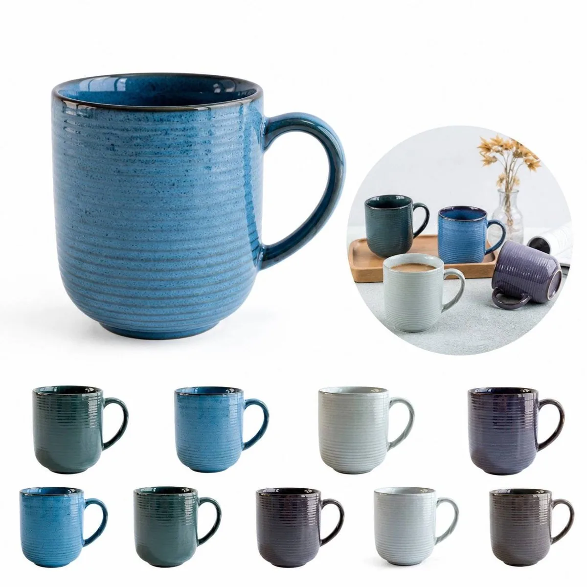 Customizable Ceramic Mug for Office Daily Use 2
