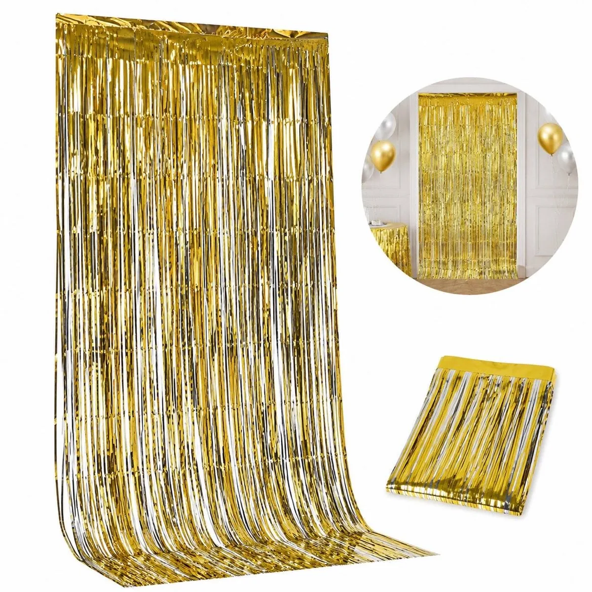 Fire-Resistant Single-Layer Gleam Window Curtain 2