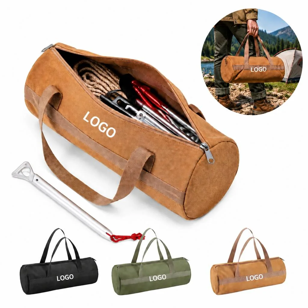 Durable Canvas Storage Bag for Family Tents