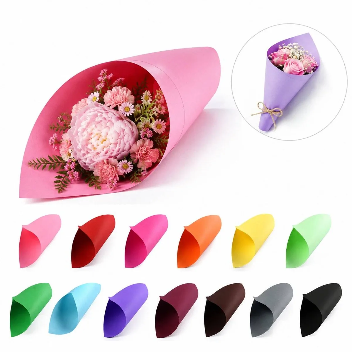 Colorful Wrapping Tissue Paper for Gifts and Crafts 2