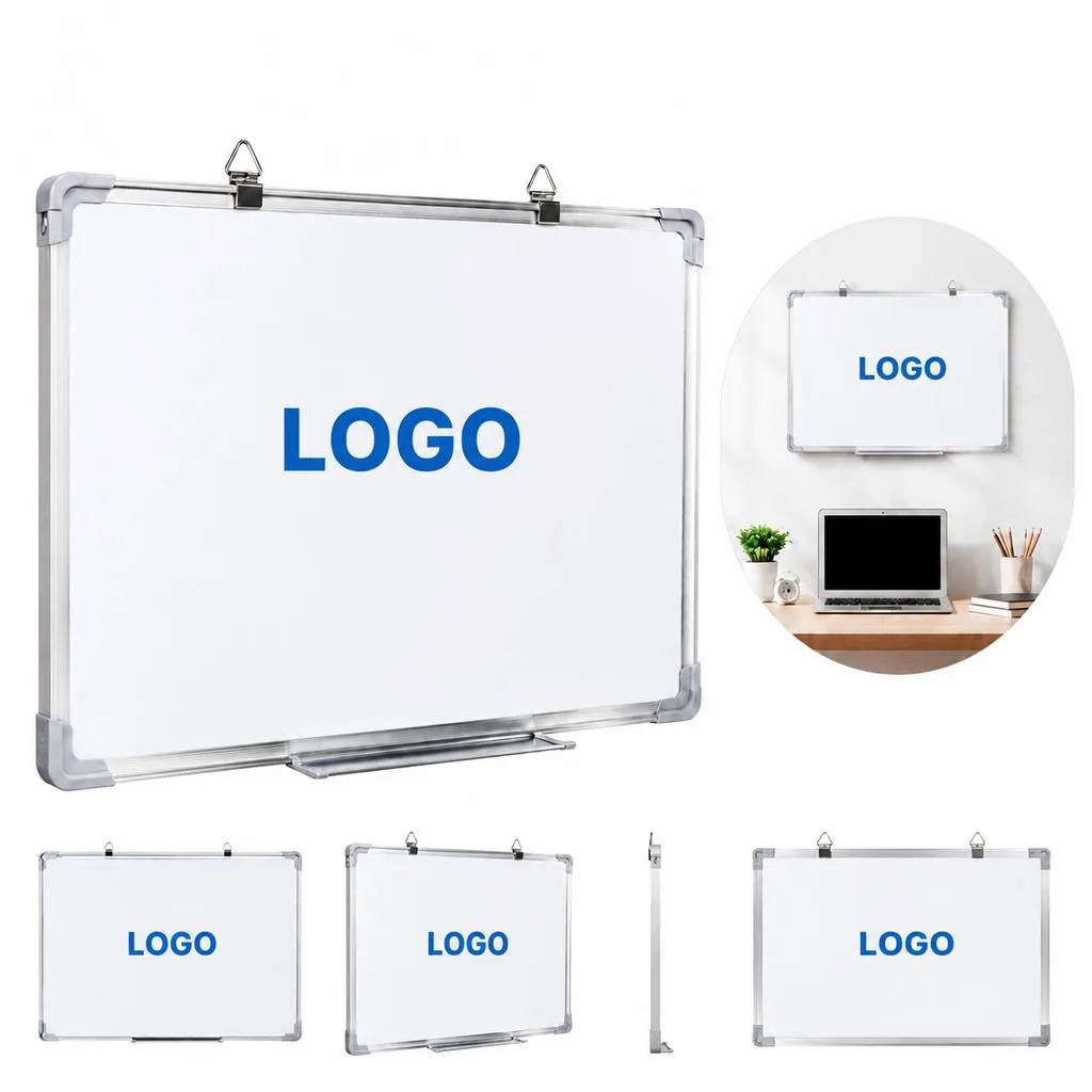 Magnetic Dry-Erase Board with Sturdy Frame for Office