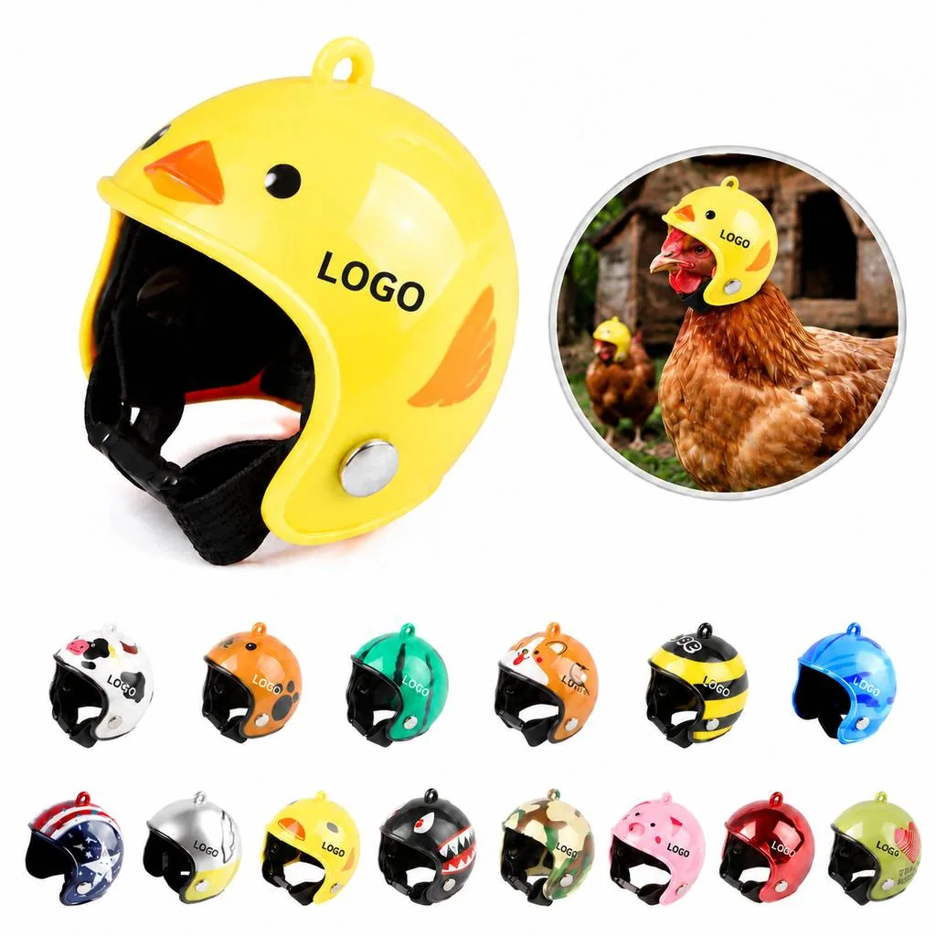Protective Chicken Helmet for Costume and Photo Fun
