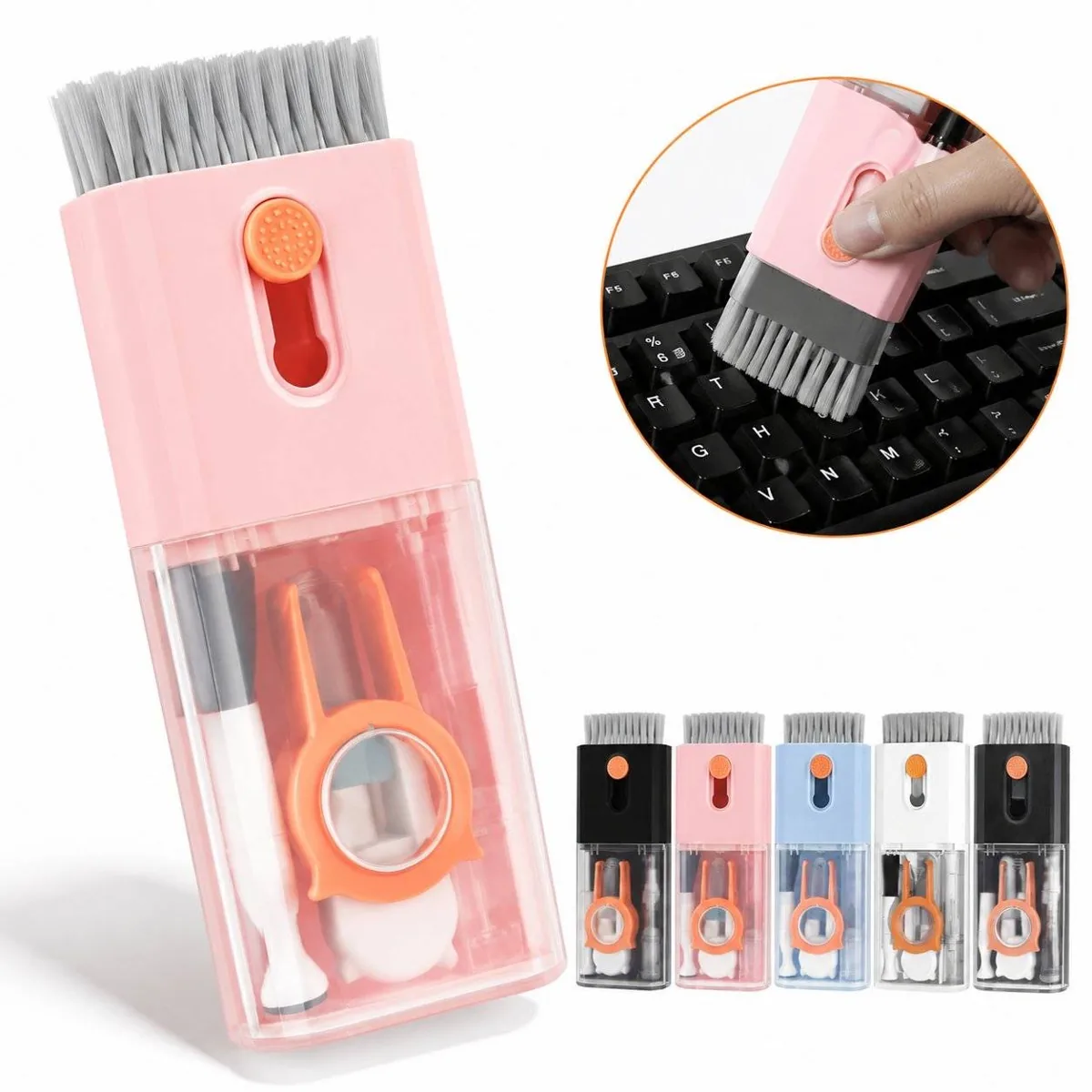 10-in-1 Keyboard Cleaning Kit with Brushes and Keycap Puller 2
