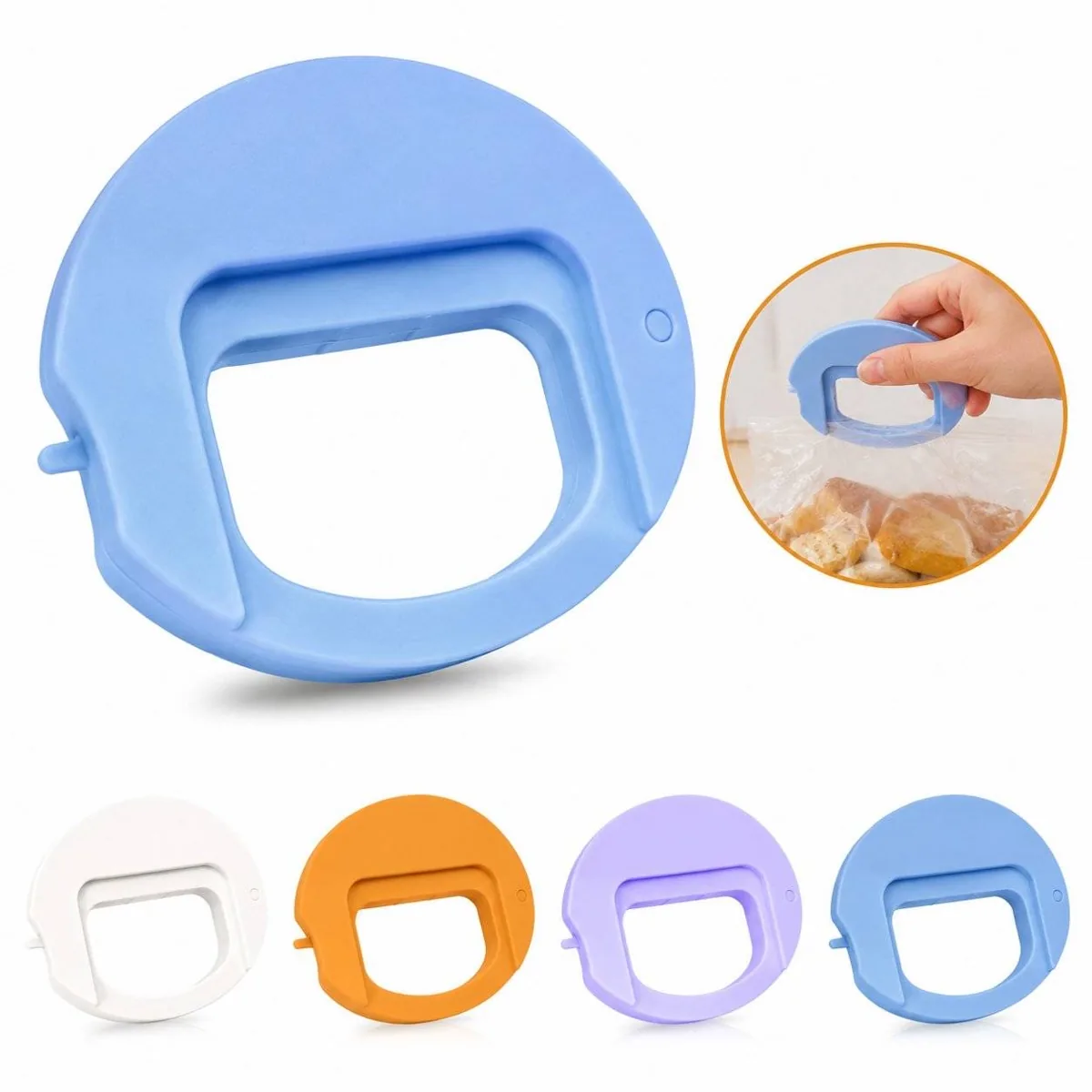 Magnetic Sealed Bag Clips for Kitchen Storage 2