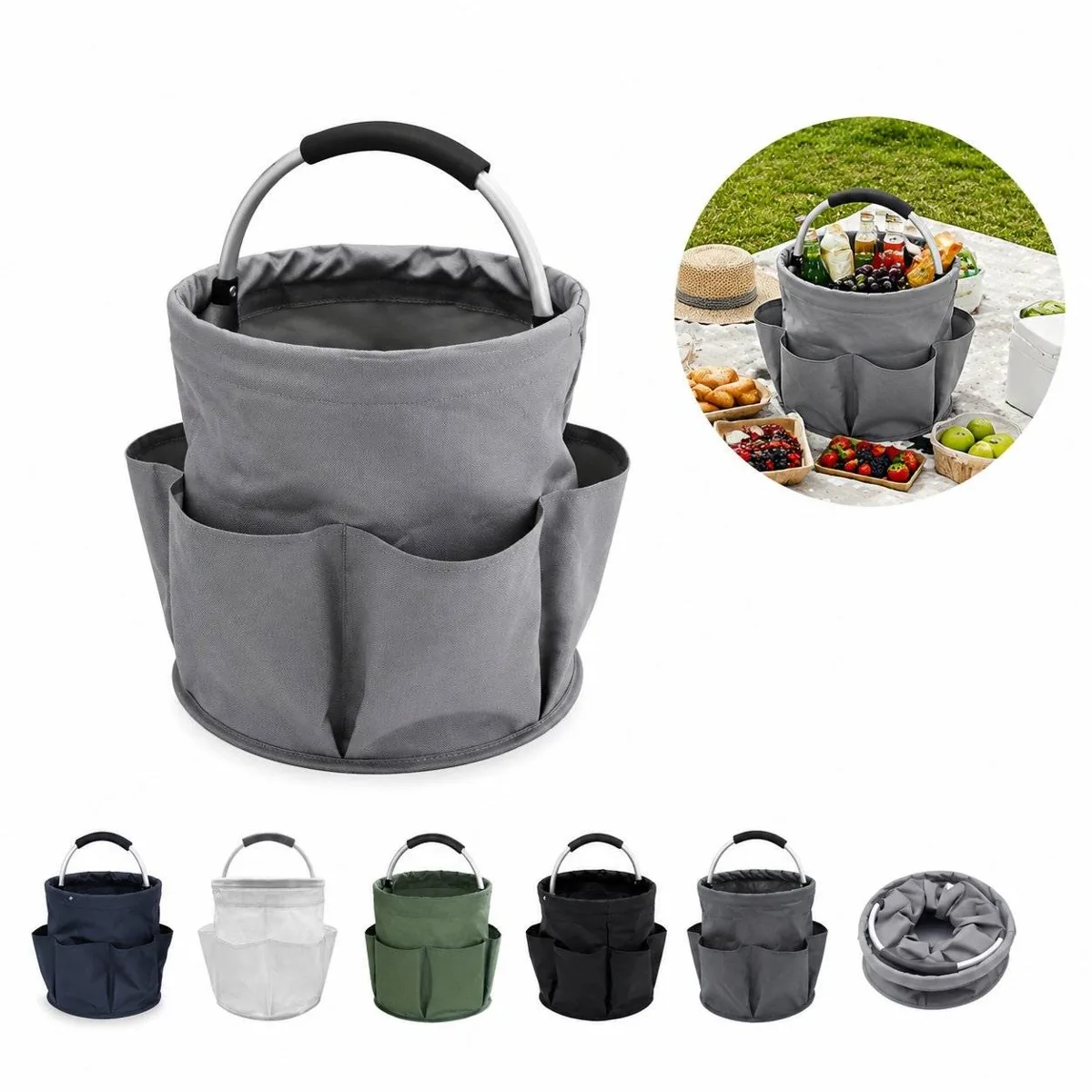 Collapsible Water-Resistant Oxford Outdoor Storage Bag 2