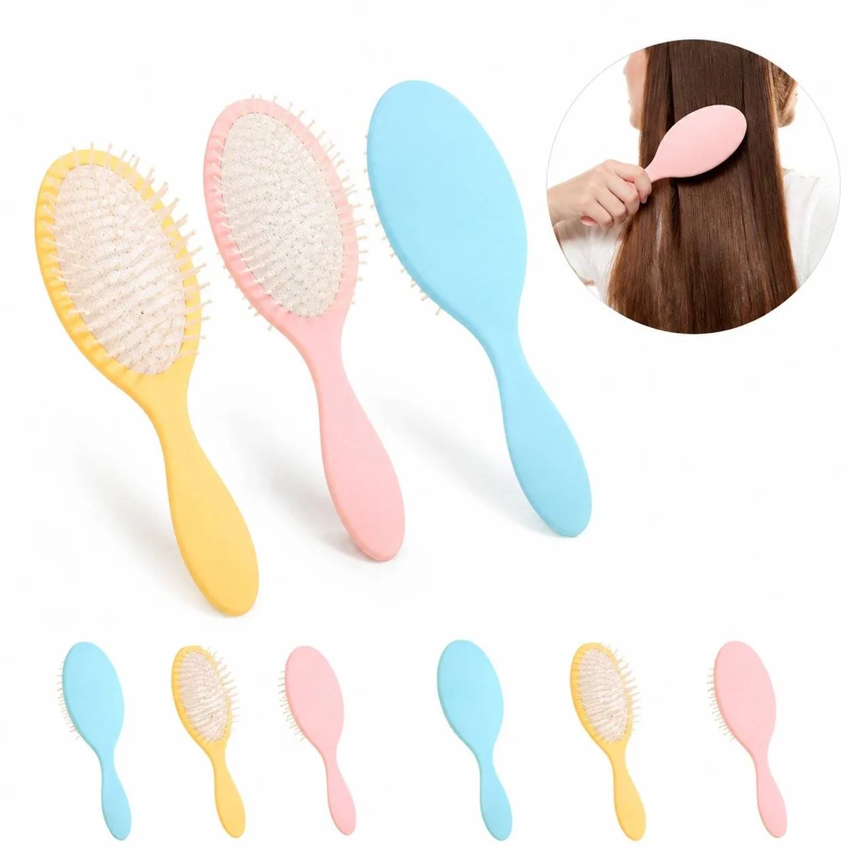 Custom Logo Air Cushion Detangling Comb 2