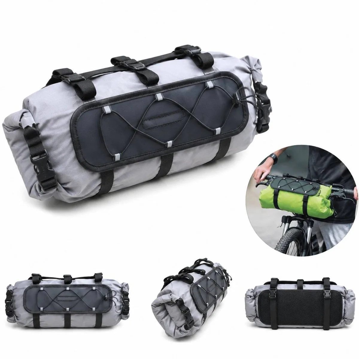 Water-Resistant Cycling Storage Bag for Bike Rack or Rear 2
