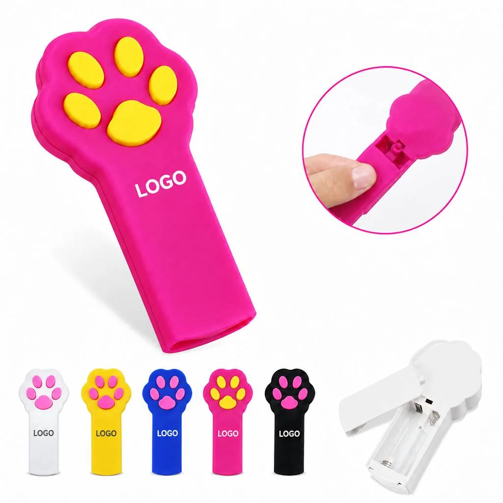 Interactive Cat Paw Red Laser Toy for Indoor Play