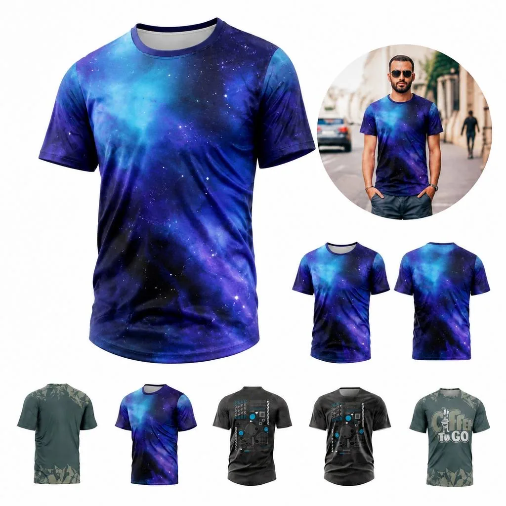 Unisex 160 GSM Brushed Silk Crew Neck Tee 2