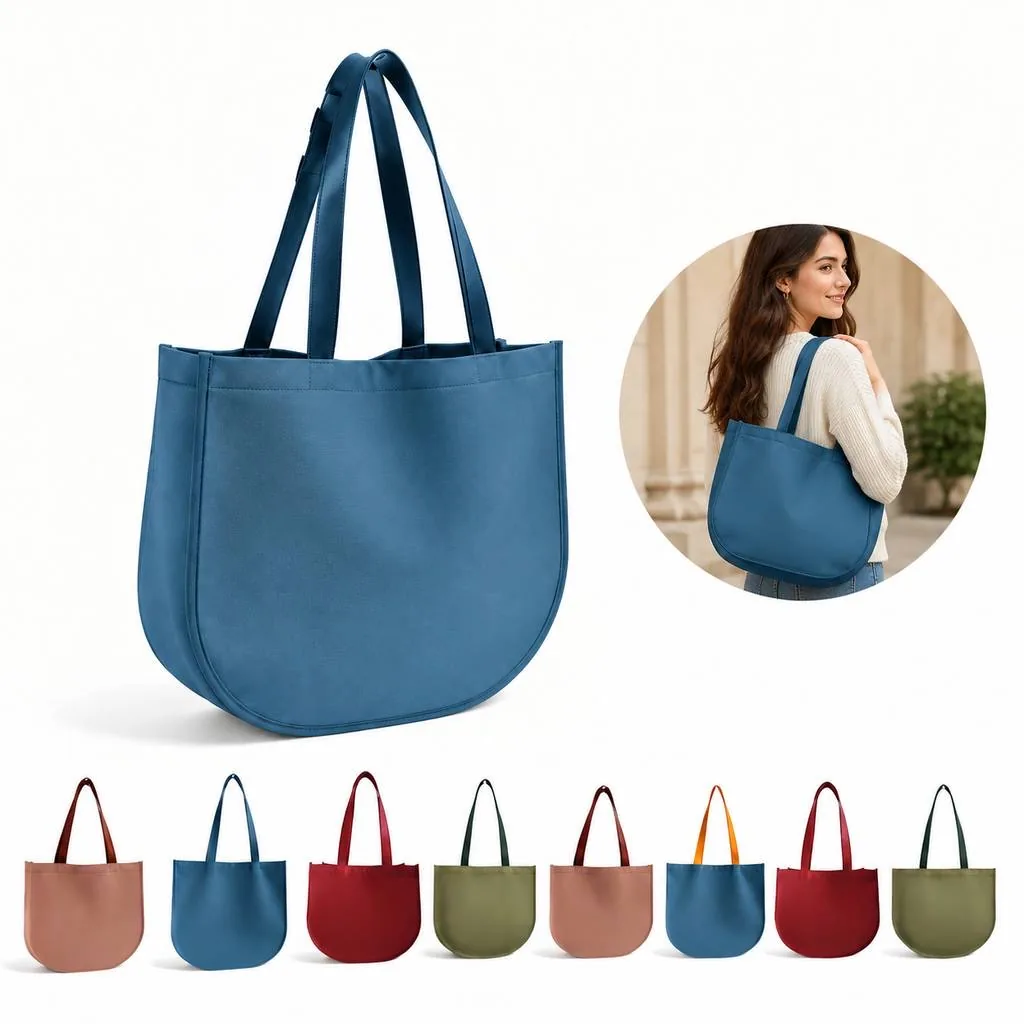 Moon-Themed Reinforced Gift Bag for Presents 2
