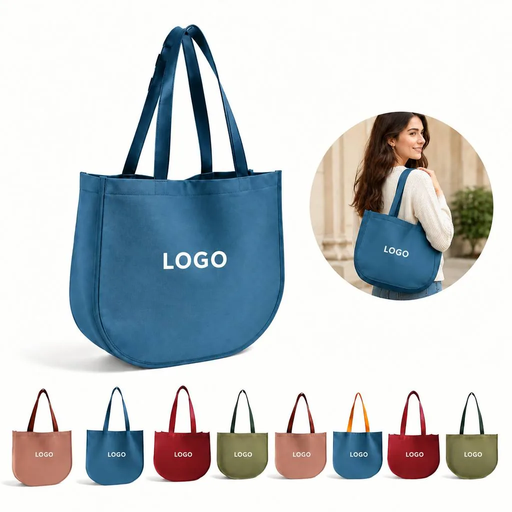 Moon-Themed Reinforced Gift Bag for Presents