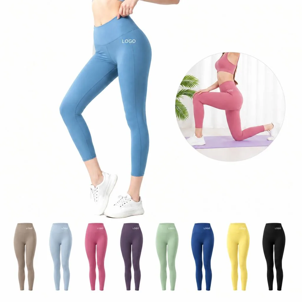 Stretchy High-Rise Yoga Leggings for Women