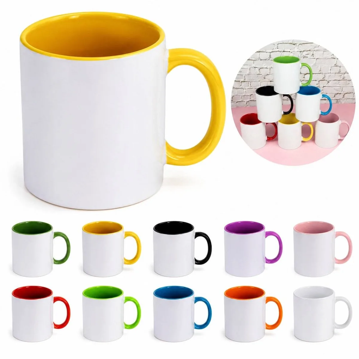 Personalized Ceramic Mug for Hot and Cold Drinks | OHY2676-103 2