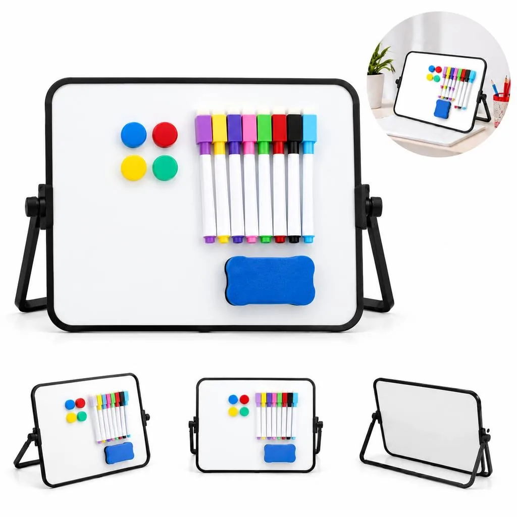 Magnetic Dual-Surface Whiteboard for Office Classroom Home 2