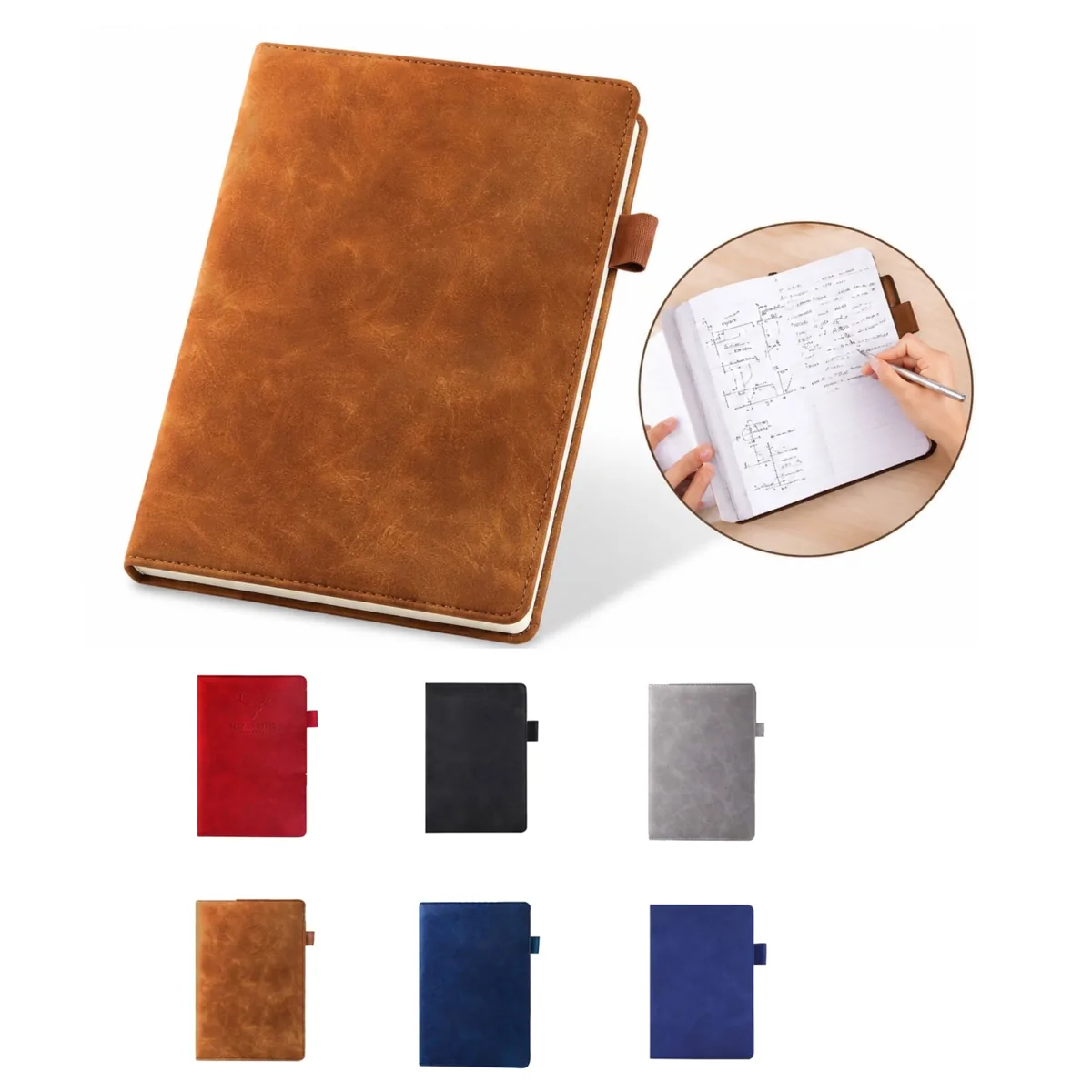 Refillable Genuine Leather Journal Notebook 2