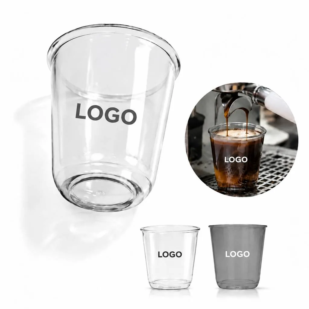 Clear PET Disposable Cups for Cold Drinks